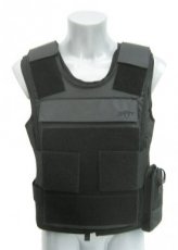 Sirius-Triton zwart HG2-KR2-SP2 + NIJ-4 Conj. Politie overt steek- en kogelwerende vest