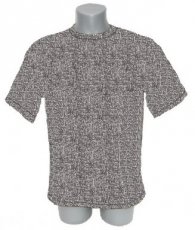 Grijze snijwerende T-Shirt CCmesh-KM-L Large - Šedá rezu-odolné tričká Cutyarn+ Coolmax sieťovina tričko s krátkymi rukávmi