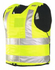 Small - Gilet anti-couteau jaune fluo Helios KR1-SP1 Entry Solution