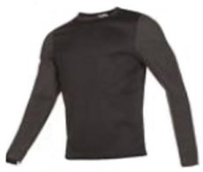 Torskin Siocool T-shirt LM-Zwart-092K-M Medium - Torskin Siocool T-shirt met snijwerende mouwen zwart.