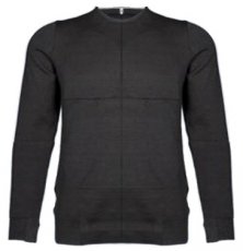 Torskin T-shirt LM-zwart 001K+36Jpak-XL XLarge - Torskin lõigatud vastupidav T-särk, pikkade varrukatega must +36J torkekindlatele pakk