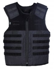 Molle kogelvrij vest donkerblauw met rits Sioen Ballistics