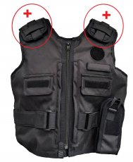 Sirius kogelvrij vest met schouderbescherming