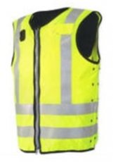 Steward kogelvrij steekvrij fluo hesje veiligheidsvest