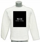 Kogelwerende T-shirt witte SC-Mix-LM-NIJ-3A-S Small / Snij- en kogelwerende T-shirt witte Spectra-Coolmax-Mix NIJ-3A Lange Mouwen