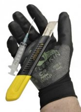 CP Neon 330 warp handschoenen -Z-XL XLarge - CP-Neon-330-Warp Naald-en-snijwerend handschoenen zwart