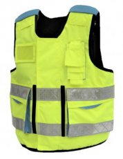 Hoes ambulance vest fluorescerend geel van Sioen