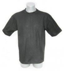 Kevlar T-shirt Lvl5-KM-Z XSmall - Goedkope zwarte snijwerende T-shirt Kevlar level 5 met korte mouwen