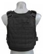Mercury PC zwart 2xNIJ-4+++-SA Mercury Plate carrier 2xNIJ-4+++ stand Alone Sioen zwart Klasse 4