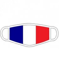 Mondmasker / mondkapje cover Franse drie kleur