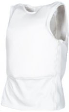Mystic H01-KR1-Wit-L Large - Mystic H01-KR1 Wit steek- en kogelwerende T-shirt vest
