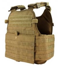 Operator NIJ-4+++ Stand Alone 2x250x300mm Coyote Plate Carrier MOPC