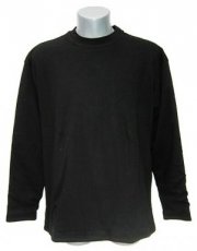 Large - Snijwerende zwarte T-shirt Coolmesh-Cutyarn-Polyester / Lange mouwen VBR-Belgium