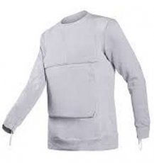 Torskin snijwerende T-shirt met lange mouwen grijs + 36J steekwerende pakketten